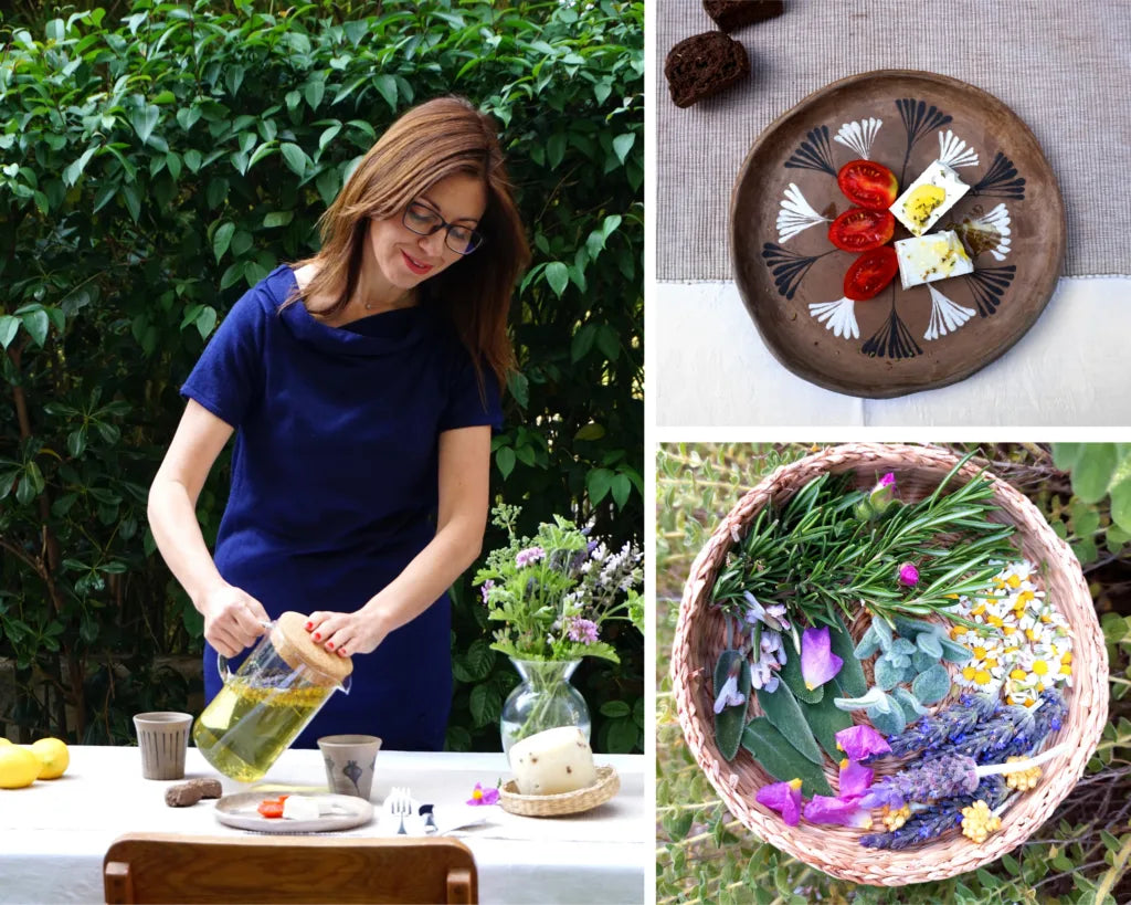 Herbs in Her Pockets by Greek food writer Isabella Zampetaki