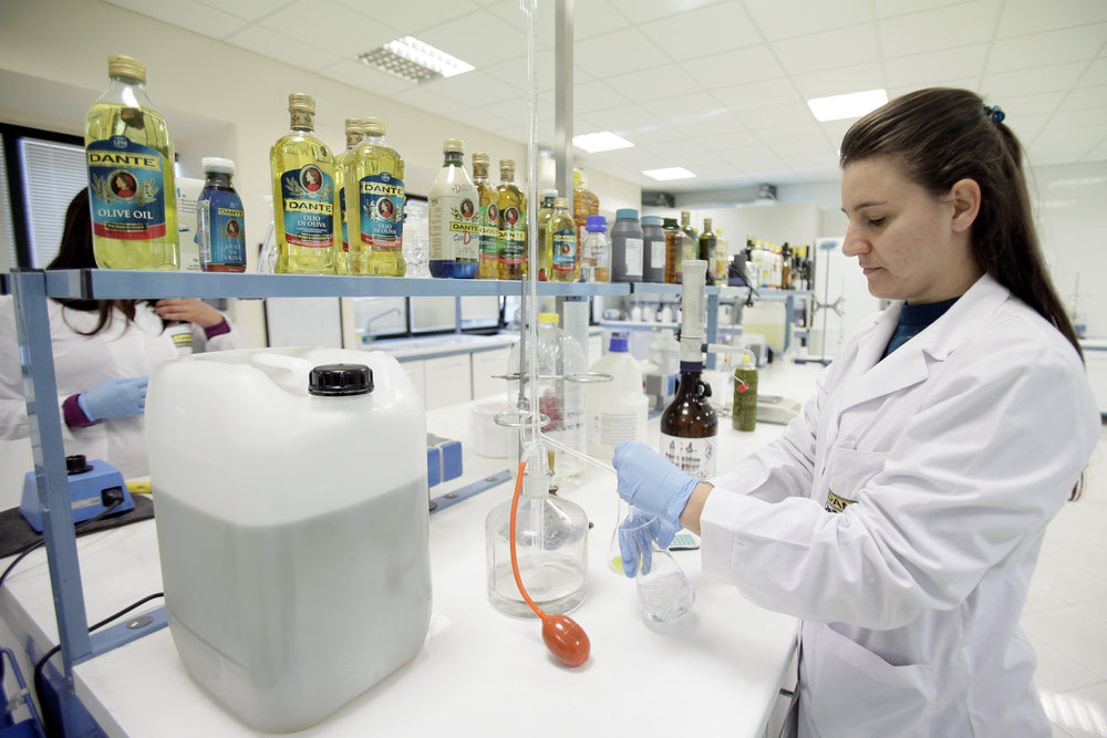 Olive oil certifications, laboratory accreditation, and test reports